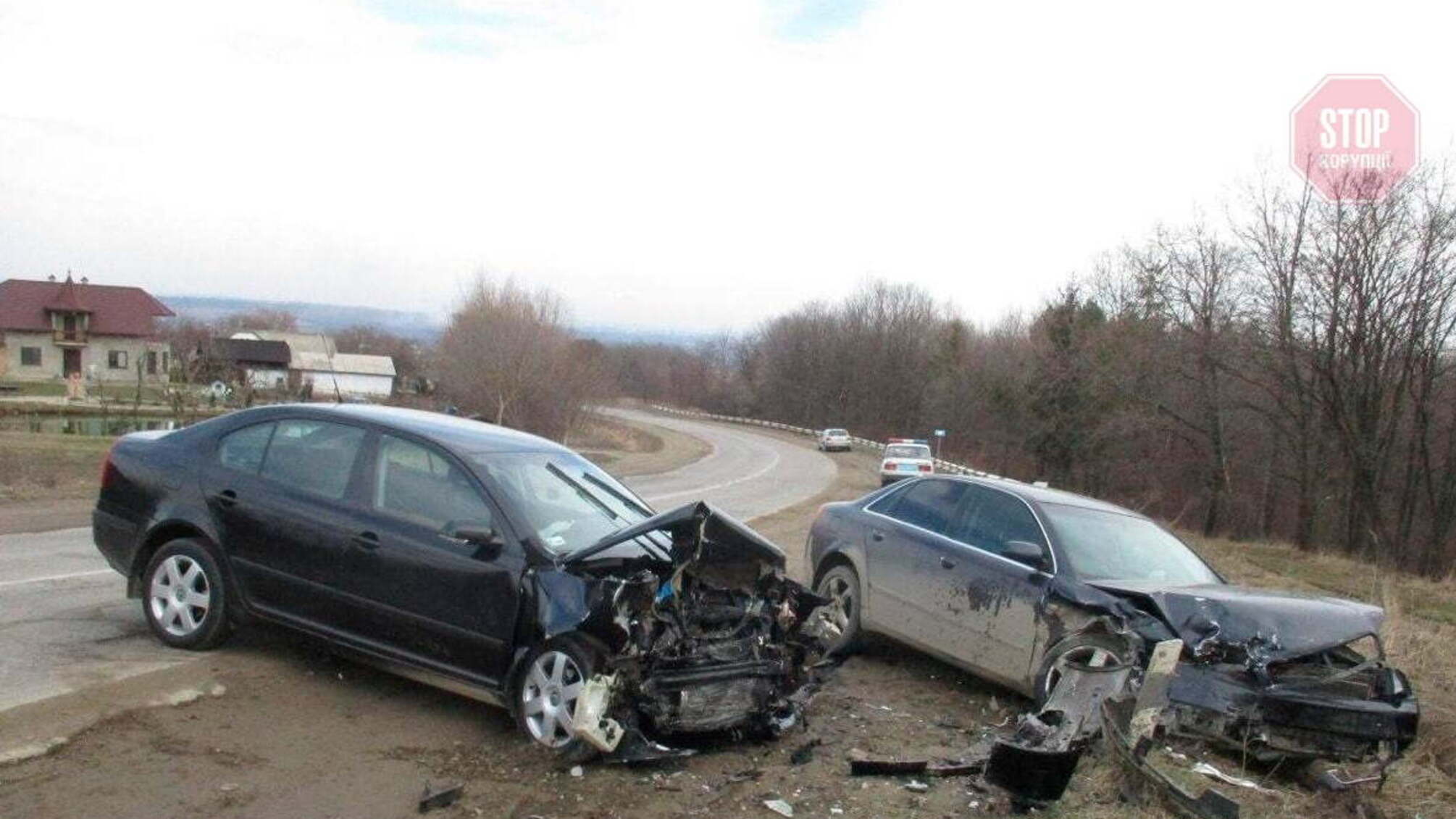 Водій 'Audi' під наркотиками спричинив ДТП на Буковині (фото)