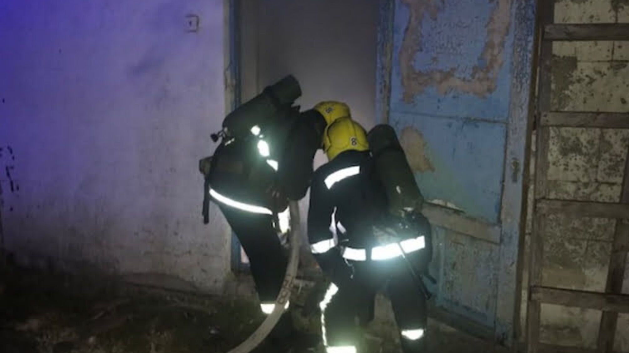 Херсонщина: голопристанські рятувальники ліквідували пожежу у лазні