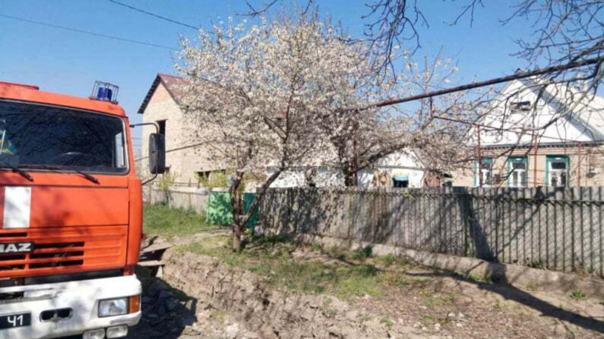 Запорізька область: під час пожежі загинула людина