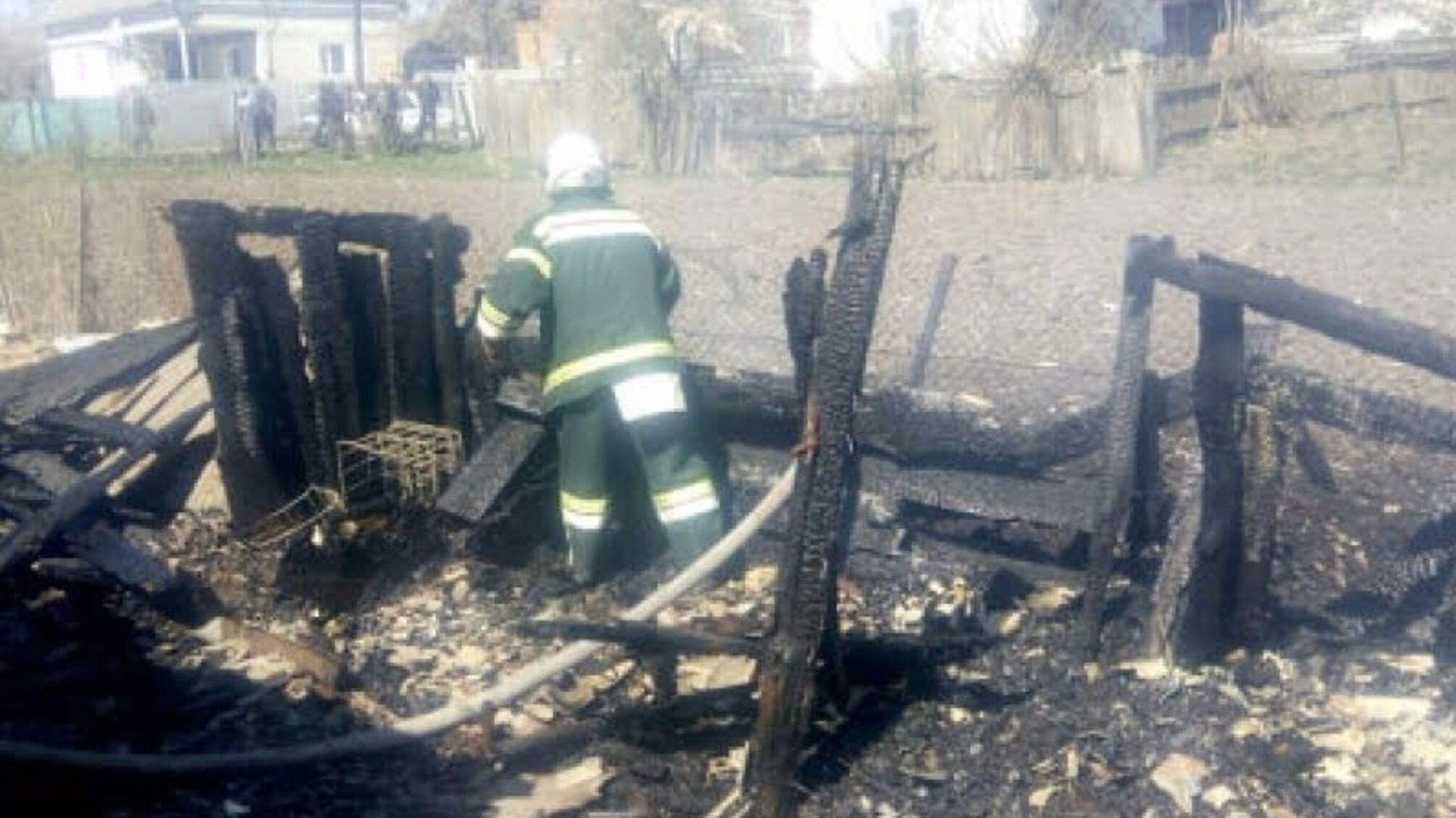 На Львівщині на пожежі загинув чоловік