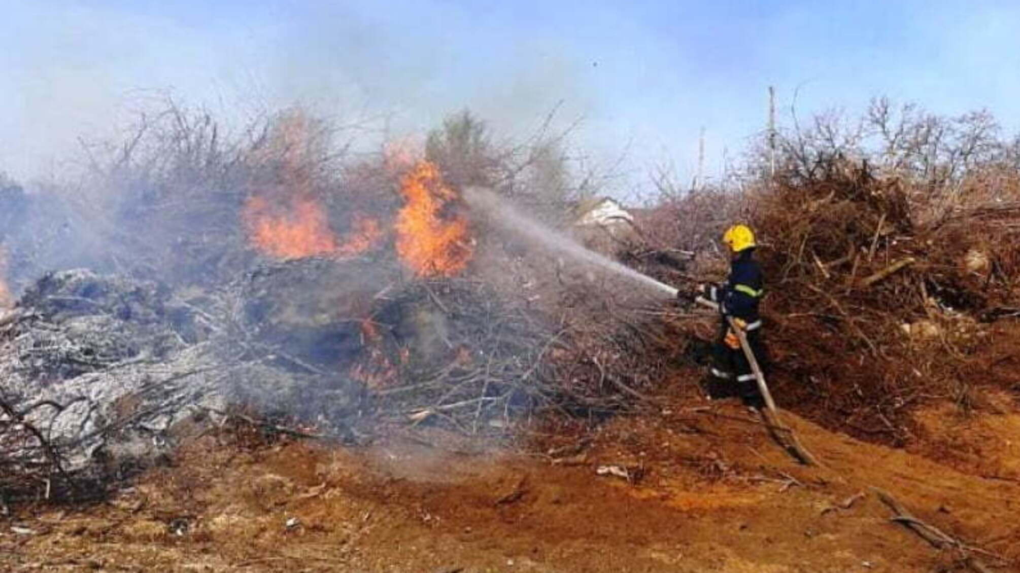 Херсонська область: в області ліквідовано 9 пожеж в екосистемах