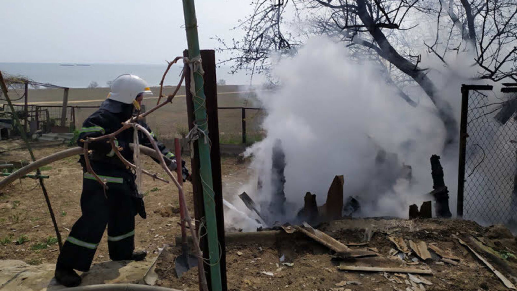 Миколаївська область: рятувальники ліквідували три пожежі в житловому секторі
