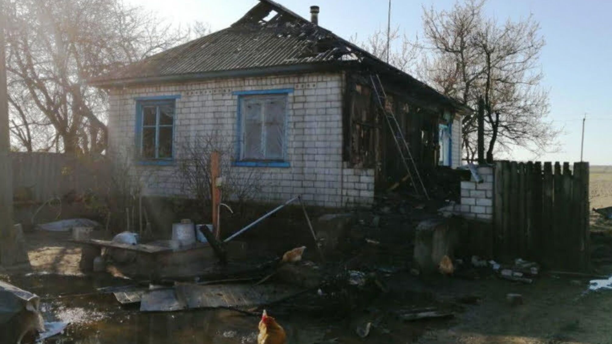 Чернігівська область: під час ліквідації пожежі житлового будинку вогнеборці виявили тіла 3-х осіб