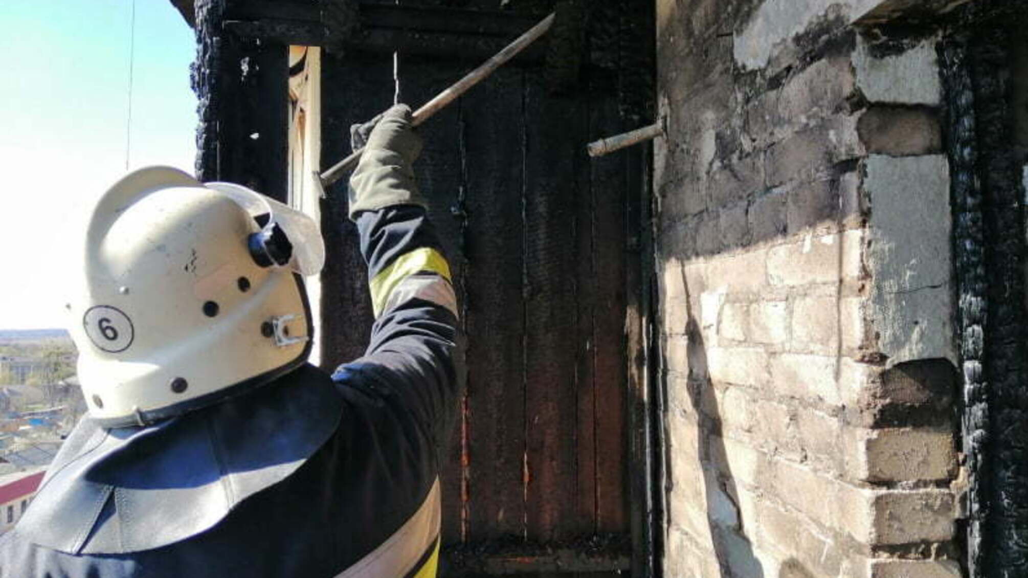 На Вінниччині ліквідовано пожежу в багатоповерхівці