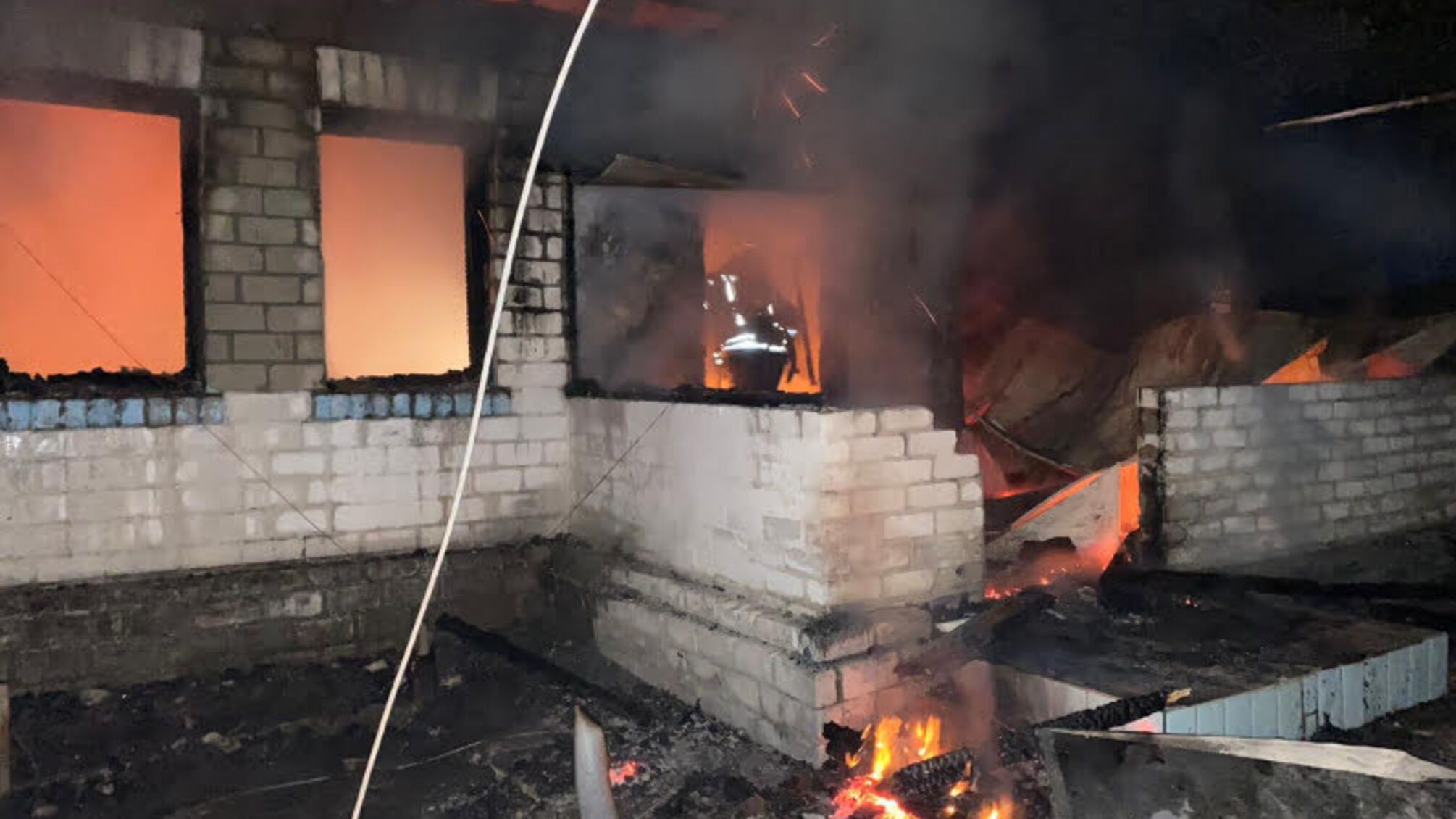 Київська область: під час пожежі у житловому будинку загинув чоловік