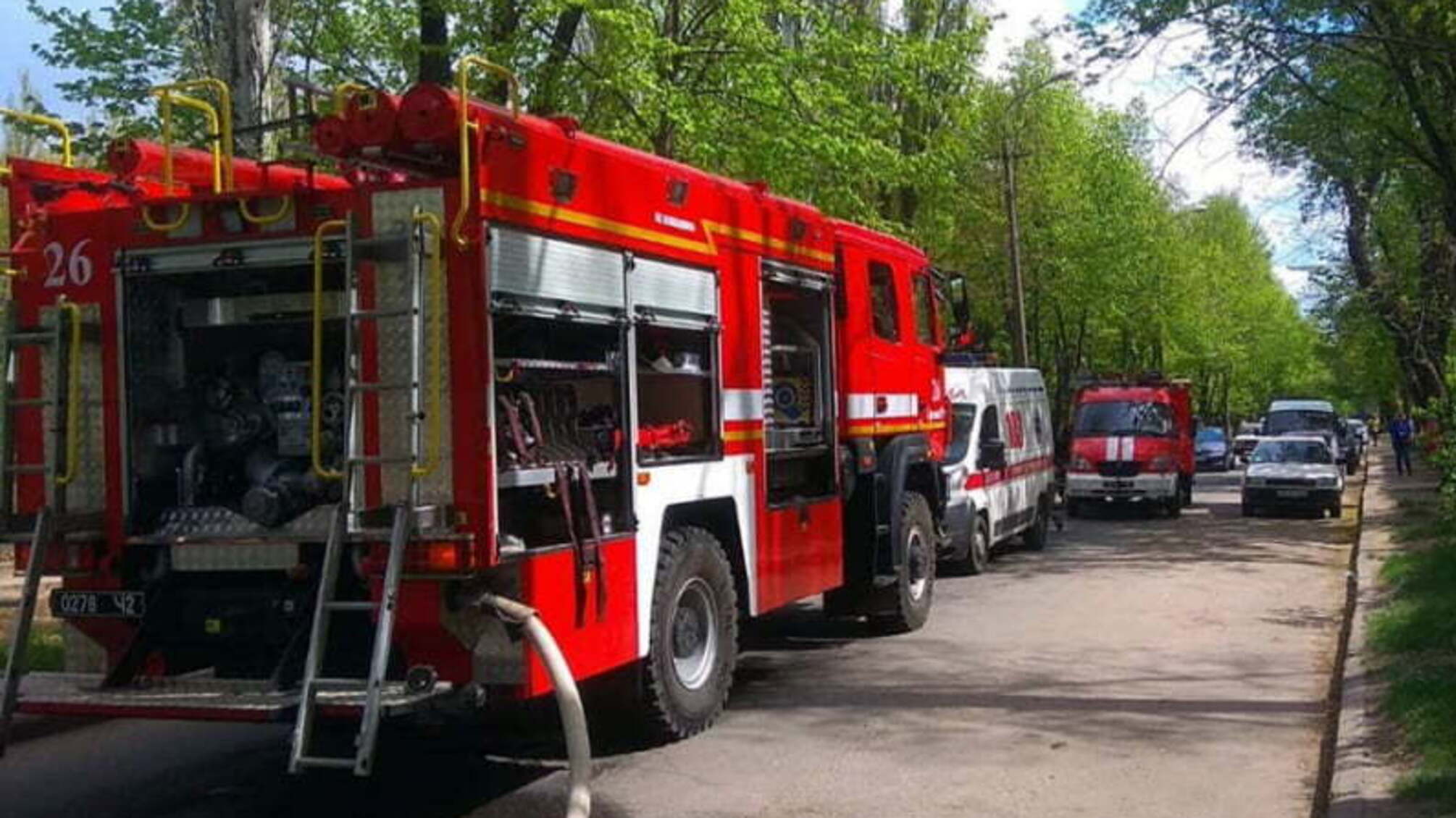Дніпропетровська область: на пожежі вогнеборці врятували літню жінку