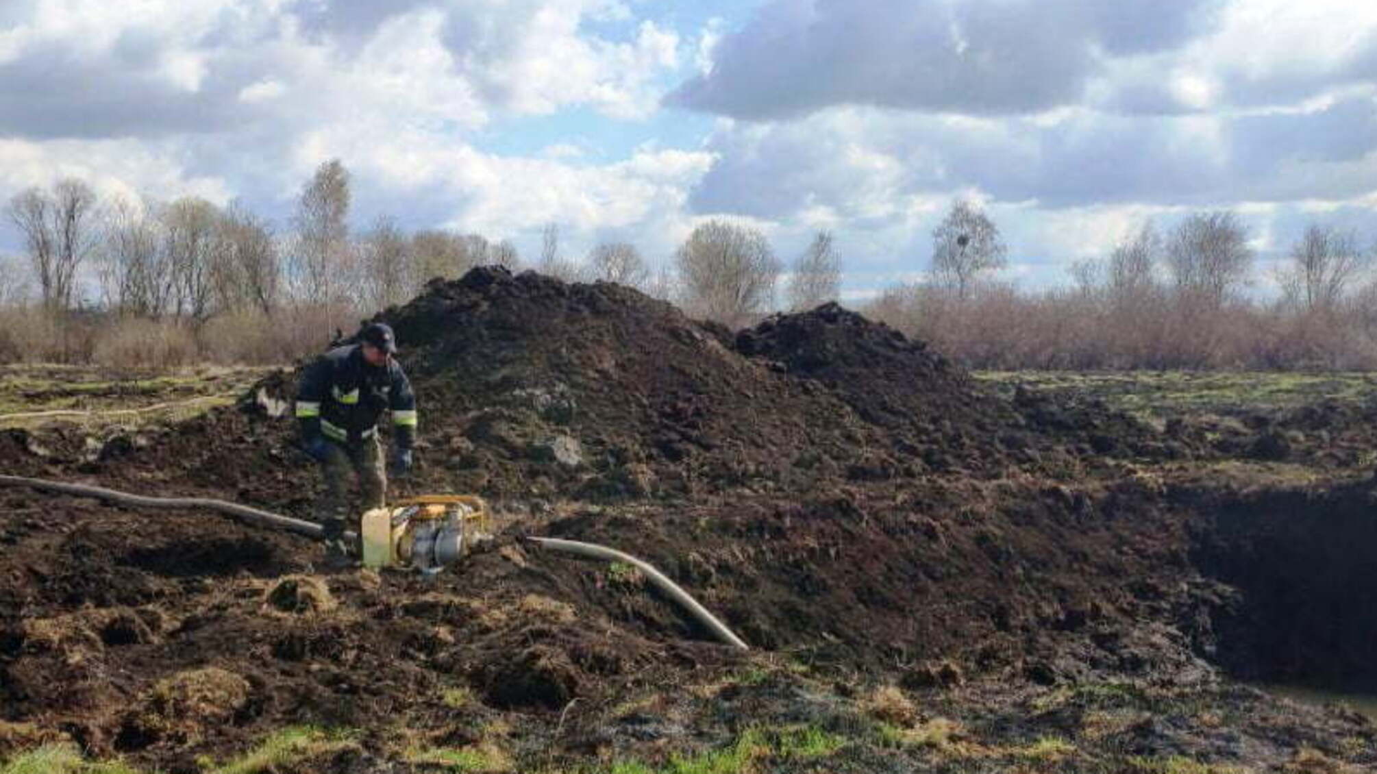 За добу вогнеборці Чернігівщини ліквідували 20 пожеж в природних екосистемах