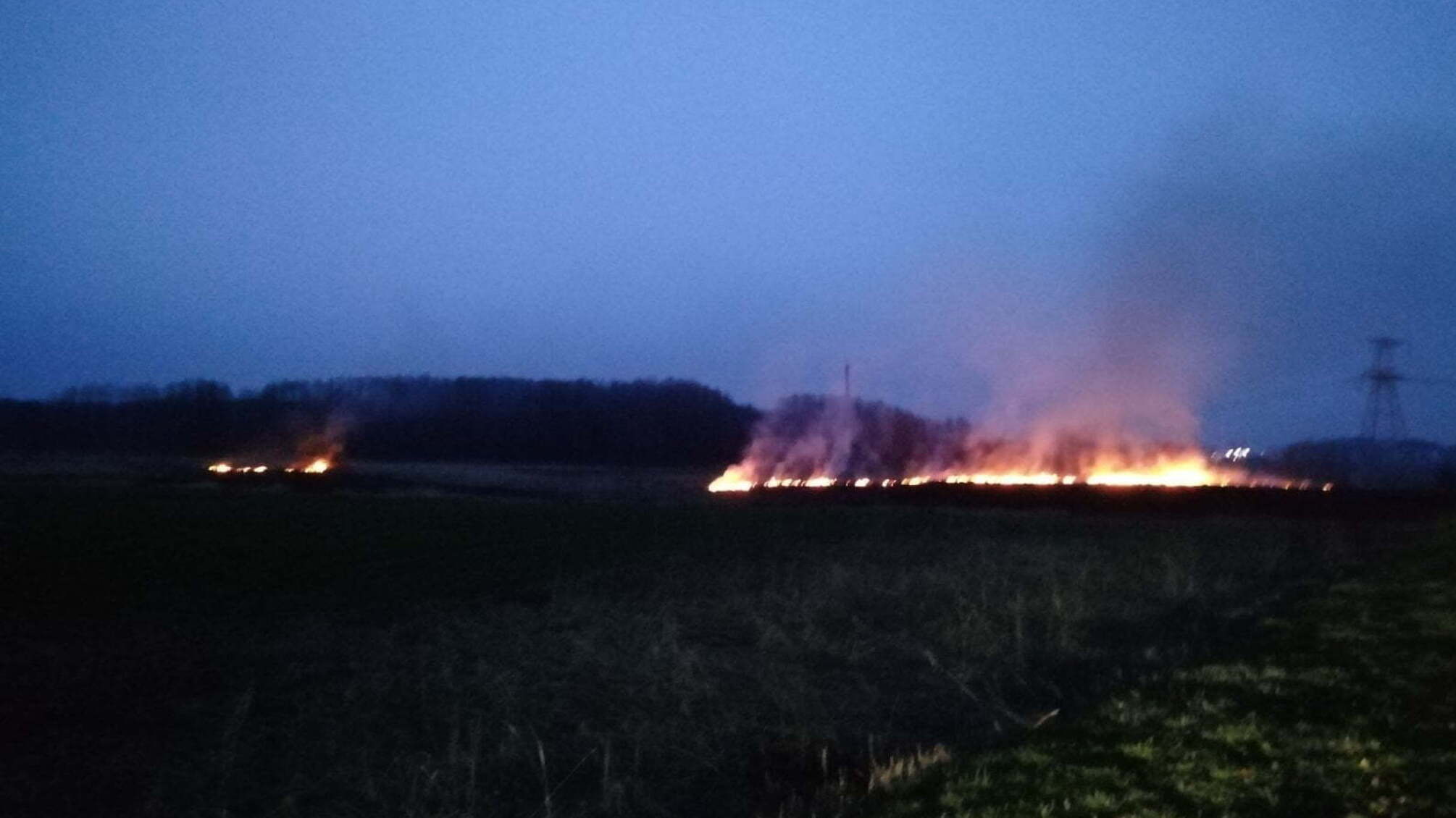 Полтавська область: рятувальники ліквідували 7 пожеж на відкритій території