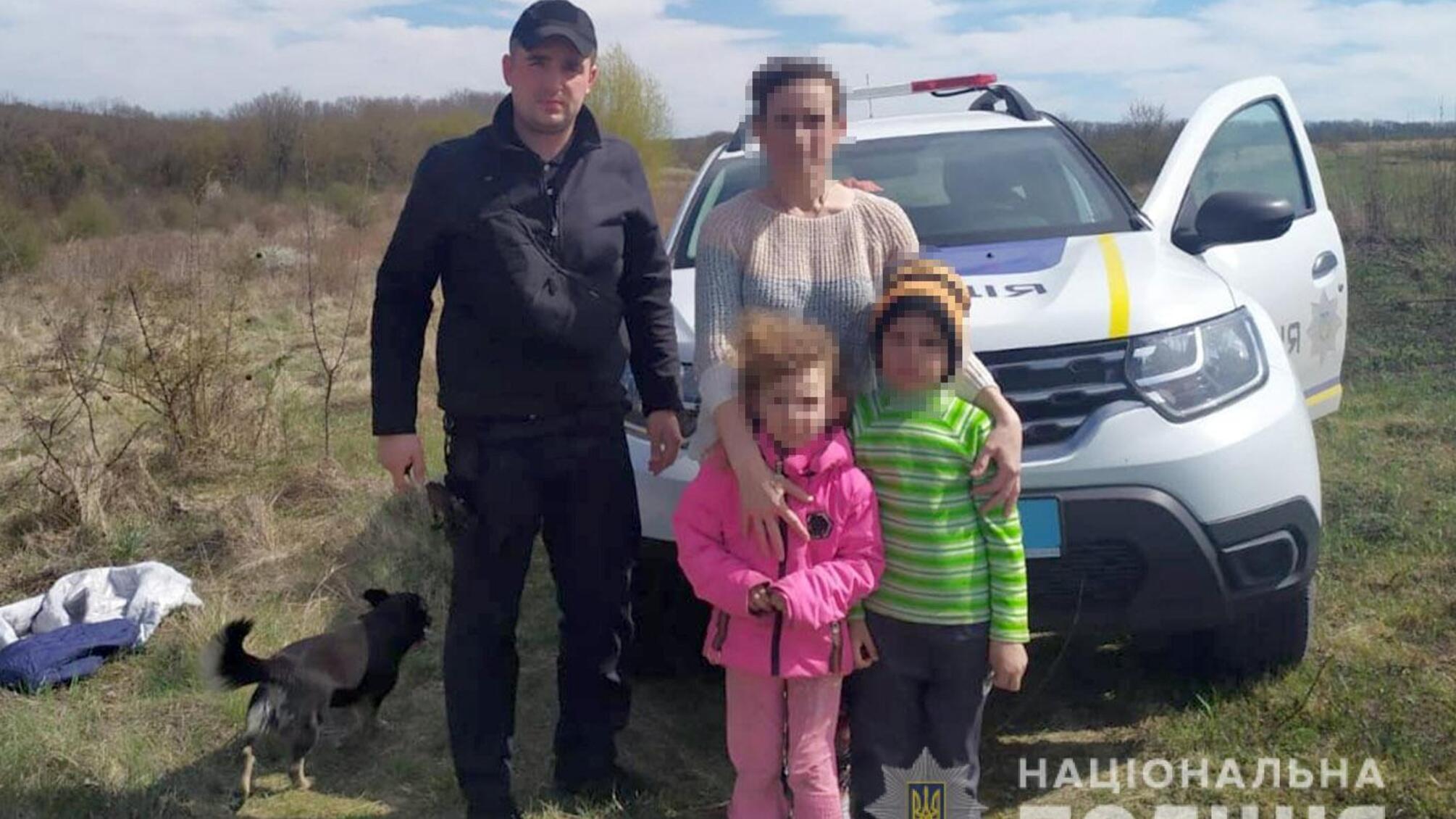 На Хмельниччині поліцейський офіцер громади розшукав двох зниклих дітей