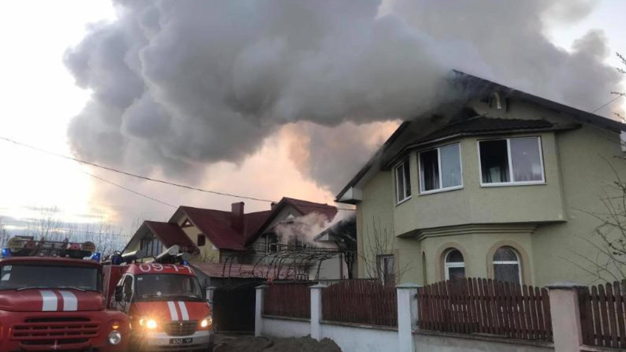 Івано-Франківська область: вогнеборці ліквідували пожежу житлового будинку в селі Драгомирчани Тисменицького району
