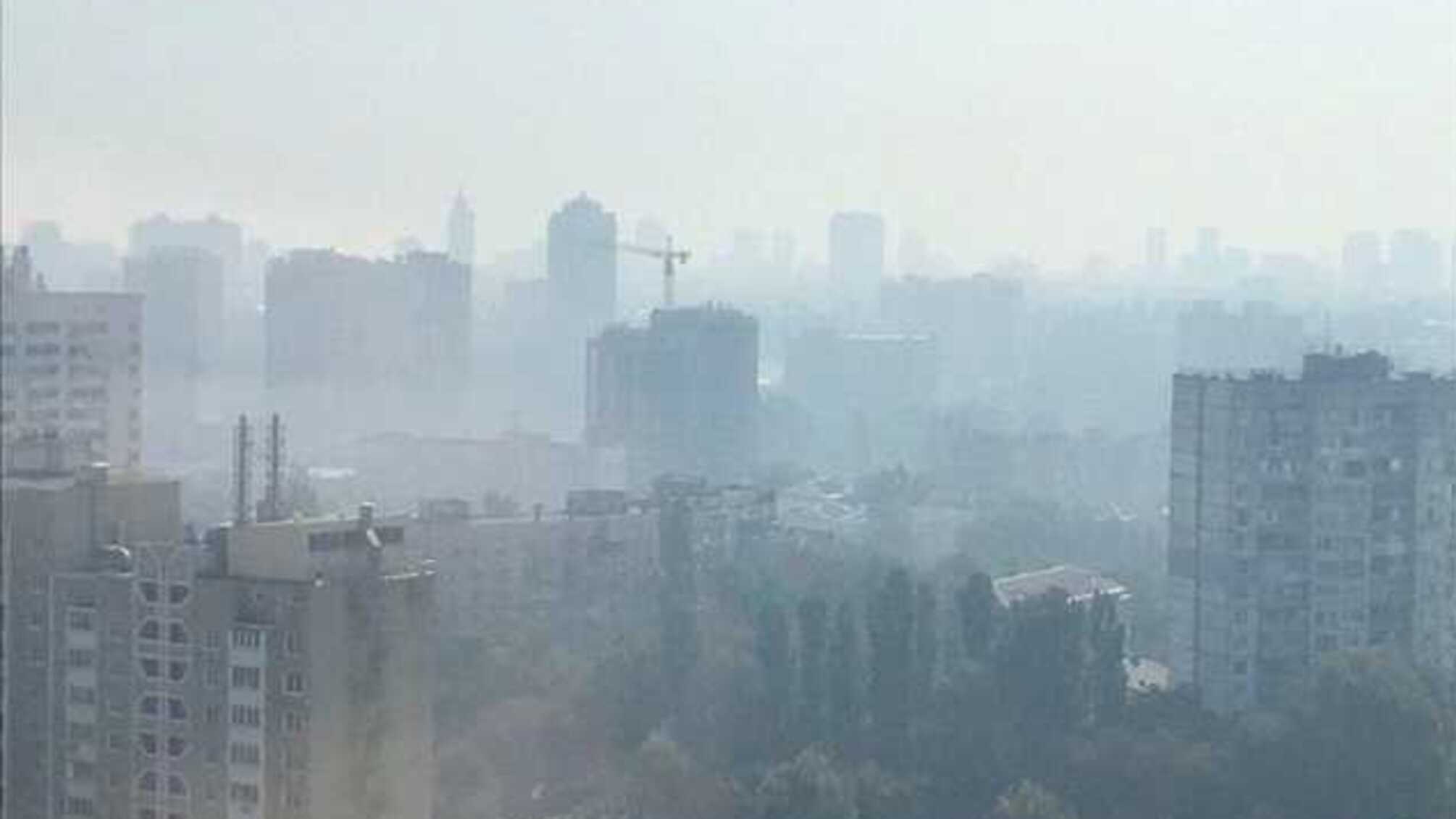 Из-за пожара в Чернобыльской зоне в Киеве зафиксировали загрязнение воздуха
