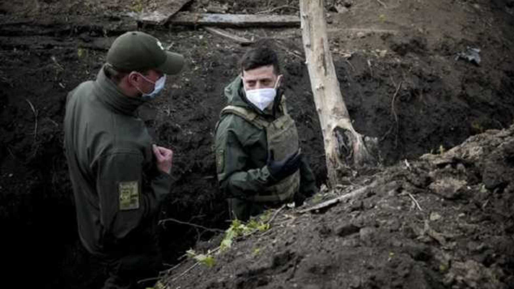 Зеленский рассказал, как карантин ограничил военных на Донбассе