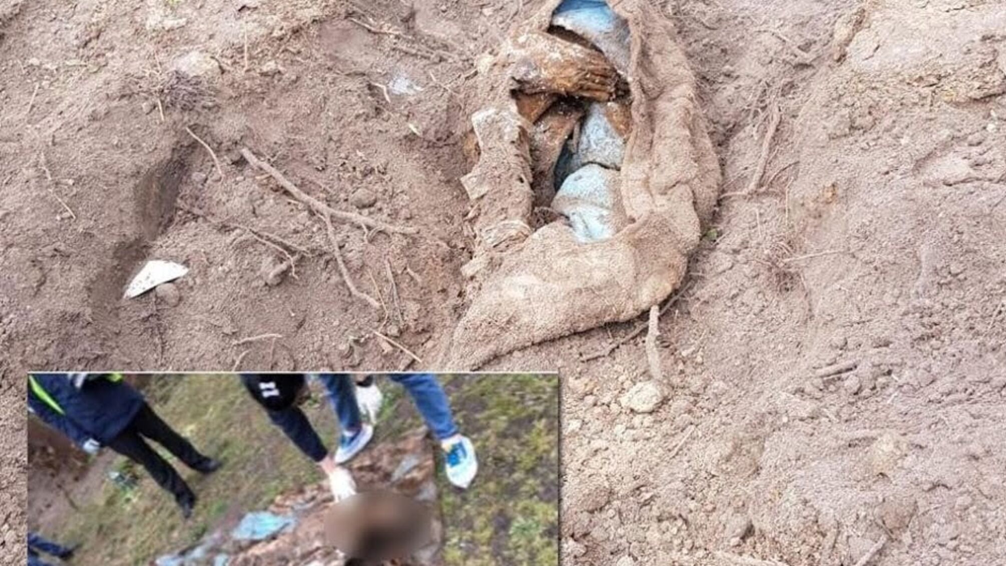 У столиці знайшли закопаним у дворі давно зниклого чоловіка (фото)