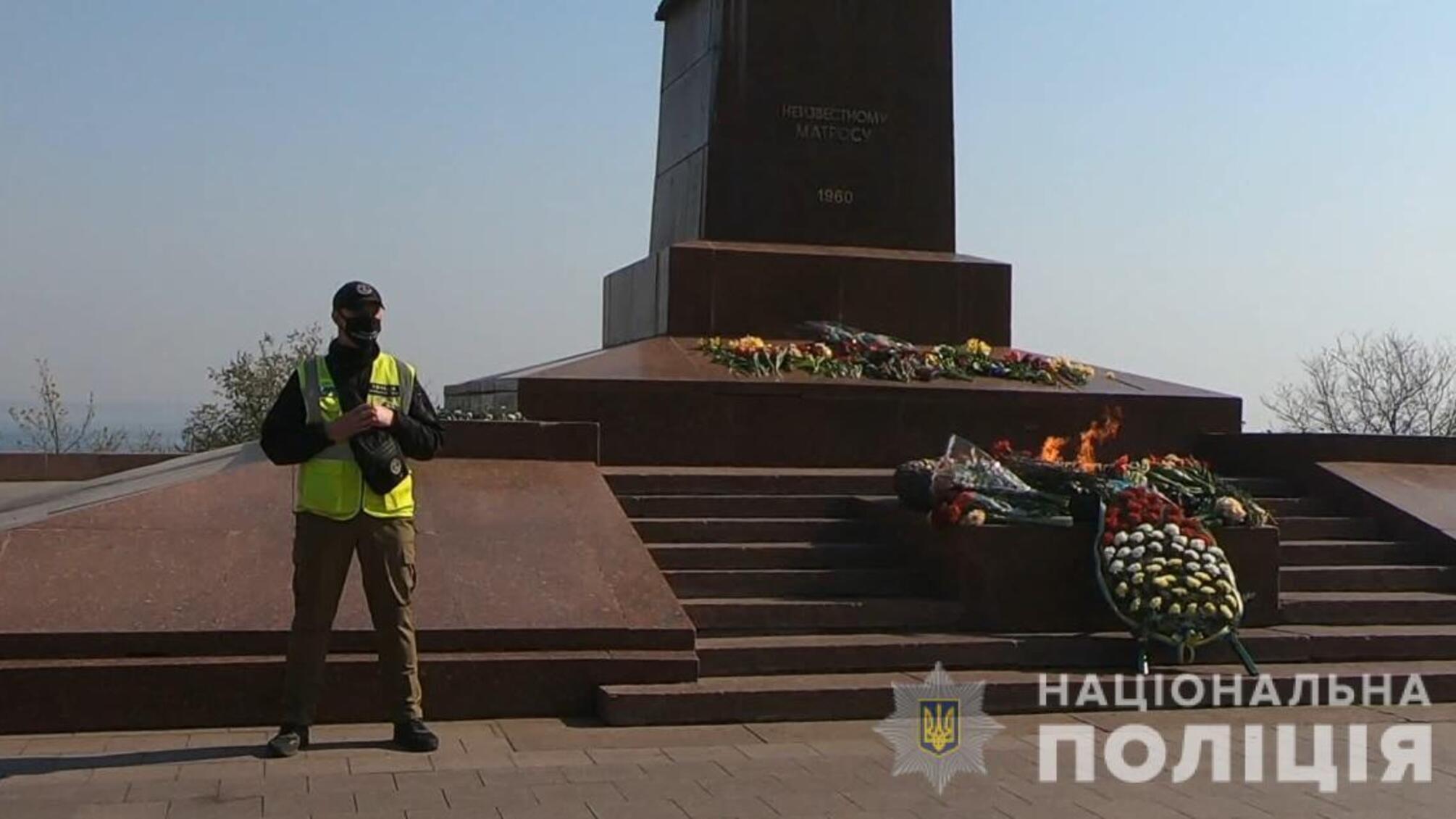 В Одесі заходи на честь 76-ї річниці визволення міста від нацистських загарбників пройшли спокійно