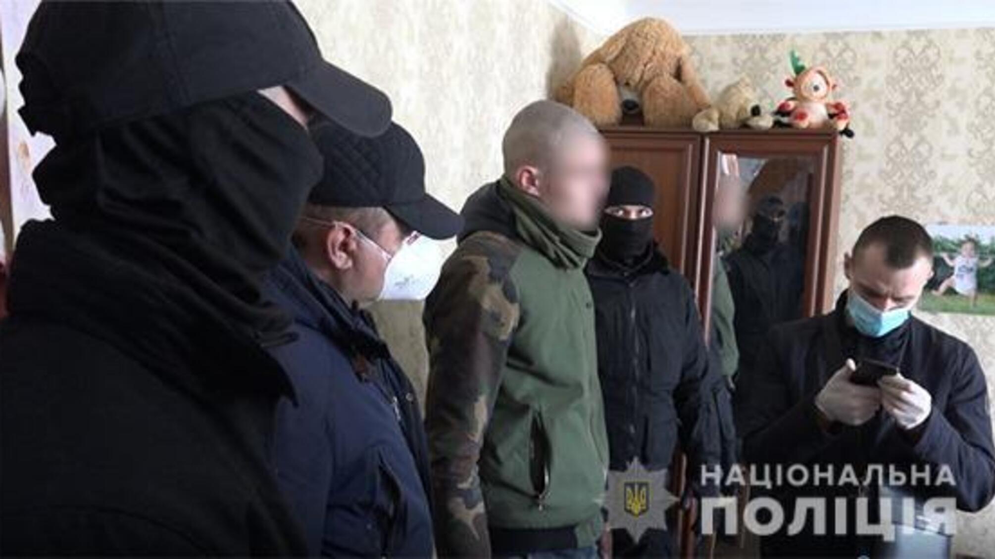 На Полтавщині затримали групу осіб, причетних до серії тяжких злочинів