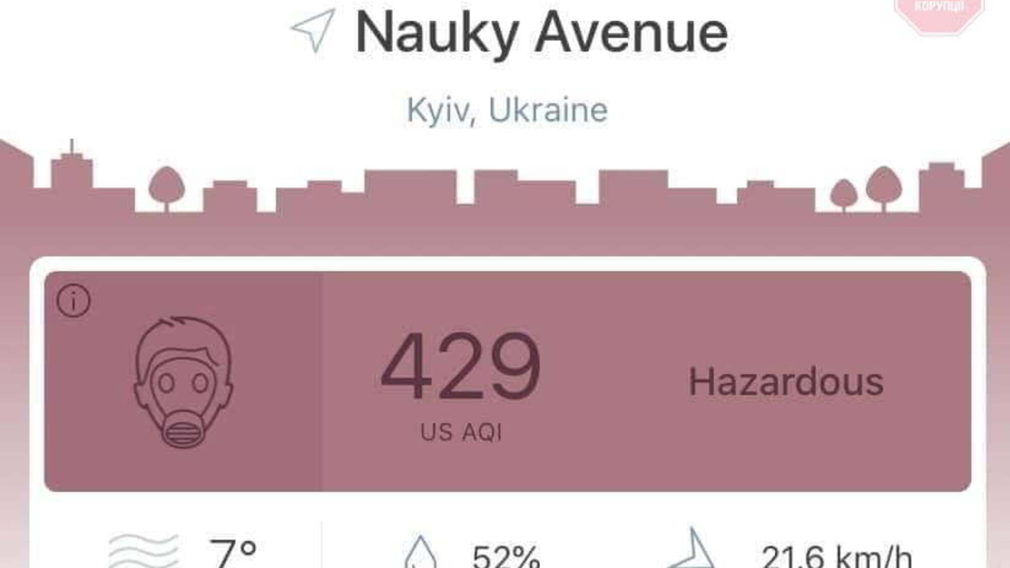 Київ став найбруднішим містом у Європі та обійшов Китай — дані AirVisual