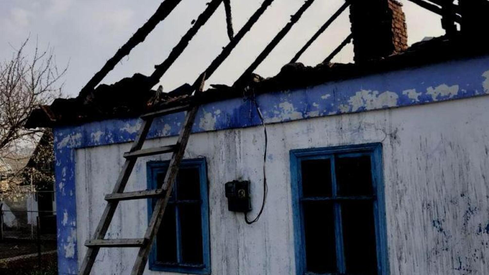 Одеська область: рятувальники ліквідували пожежу в приватному житловому будинку