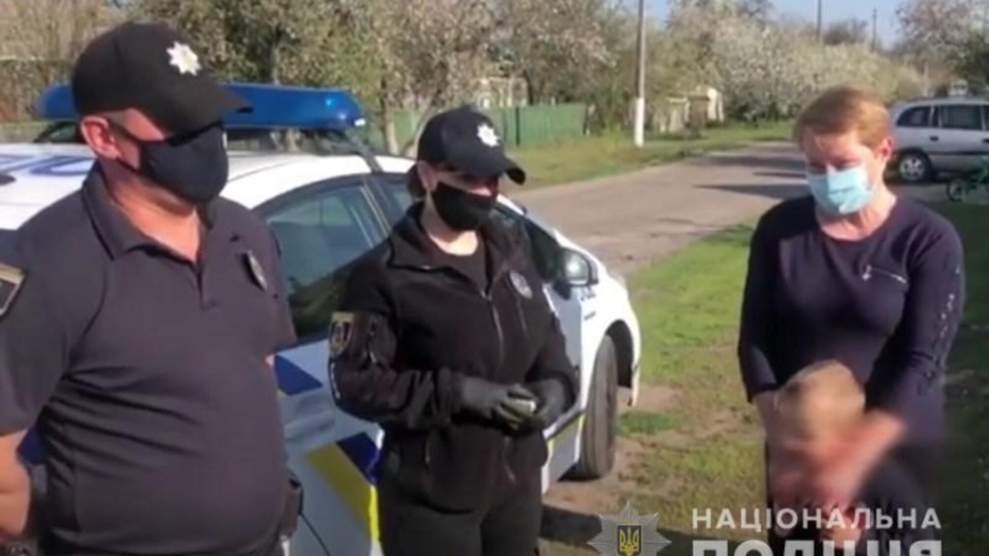 Поліцейські Київщини за 15 хвилин розшукали зниклого 6-річного хлопчика