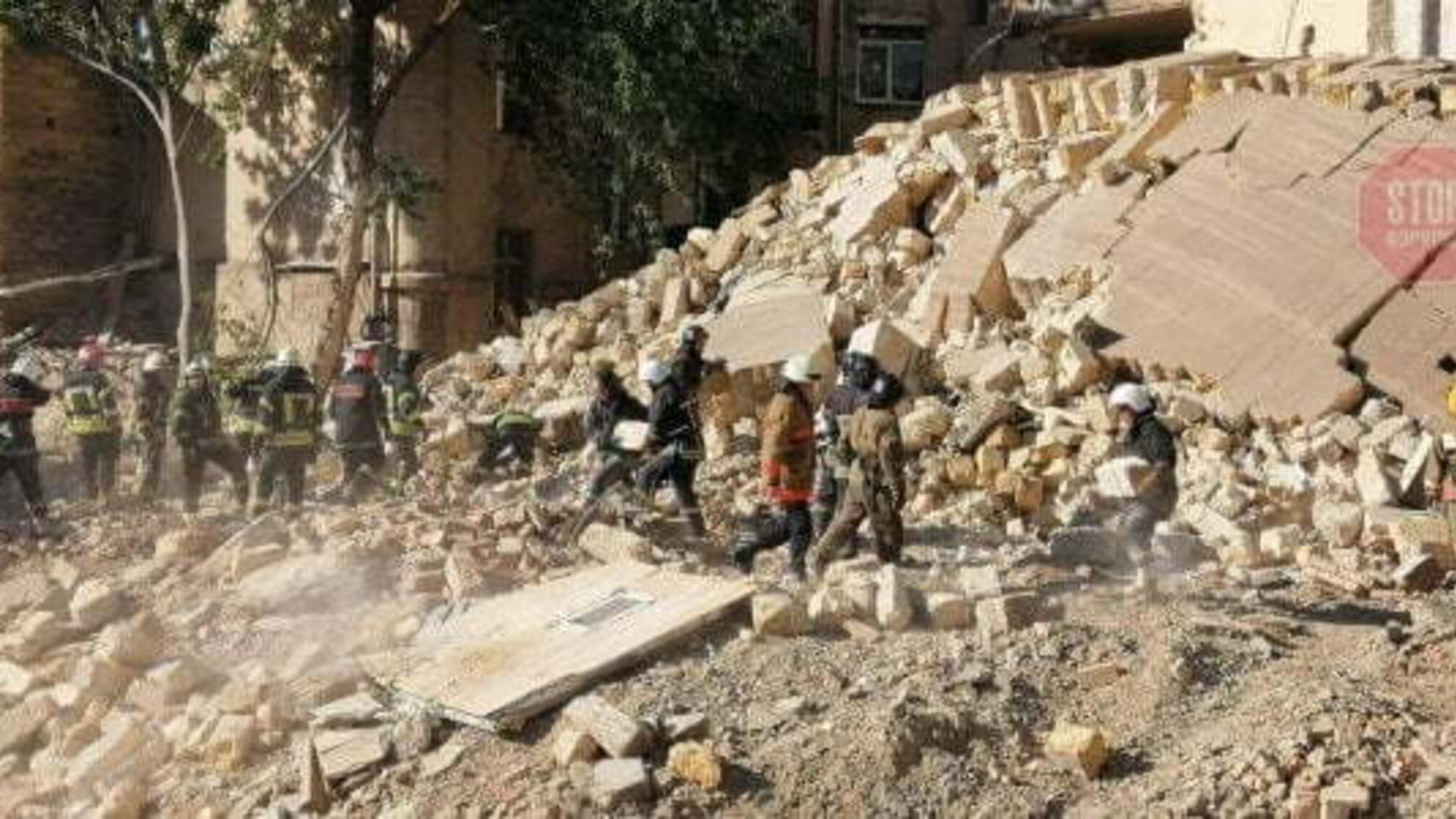 У поліції назвали одну з причин обвалу будинку в Одесі (відео)