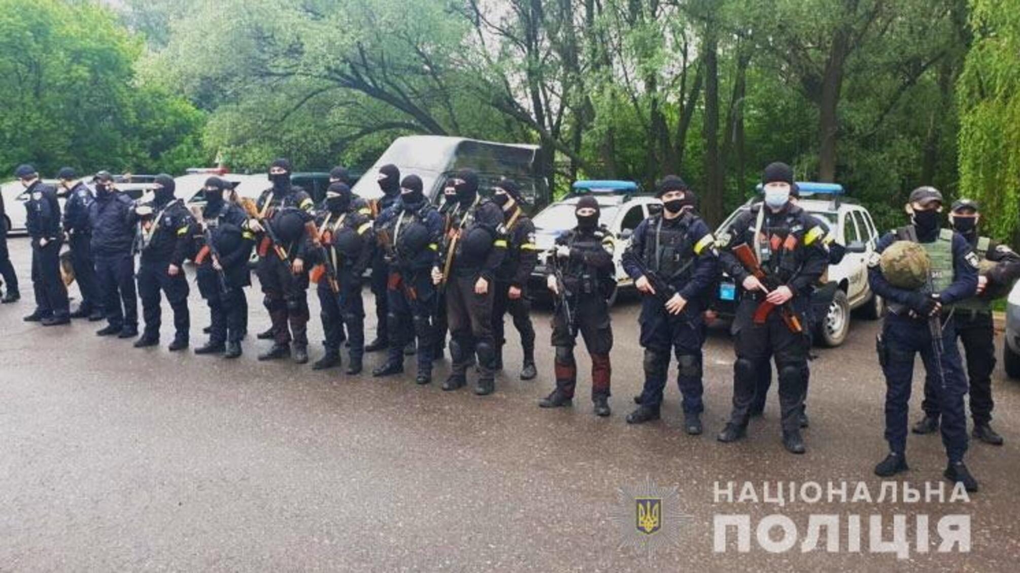 На Луганщині поліція провела відпрацювання Попаснянського району на межі з тимчасово окупованою територією