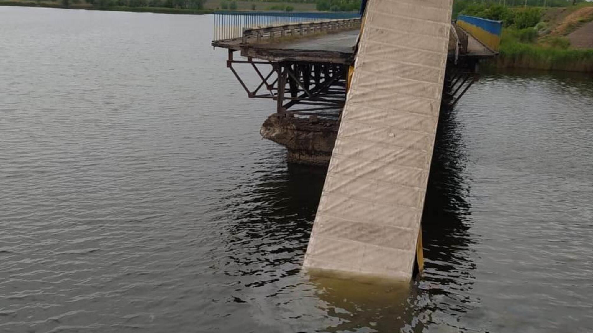 На Дніпропетровщині за фактом обвалу частини автомобільного мосту поліція відкрила три кримінальні провадження