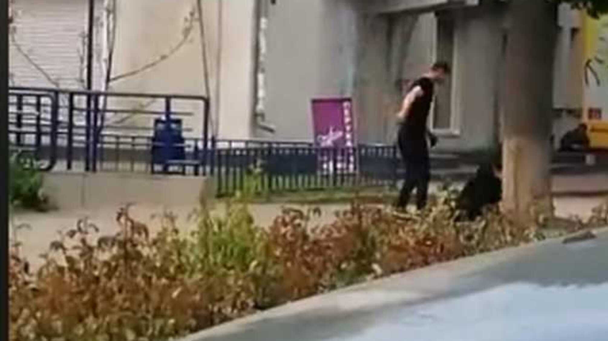 В Виннице на глазах у прохожих парень жестоко избил девушку
