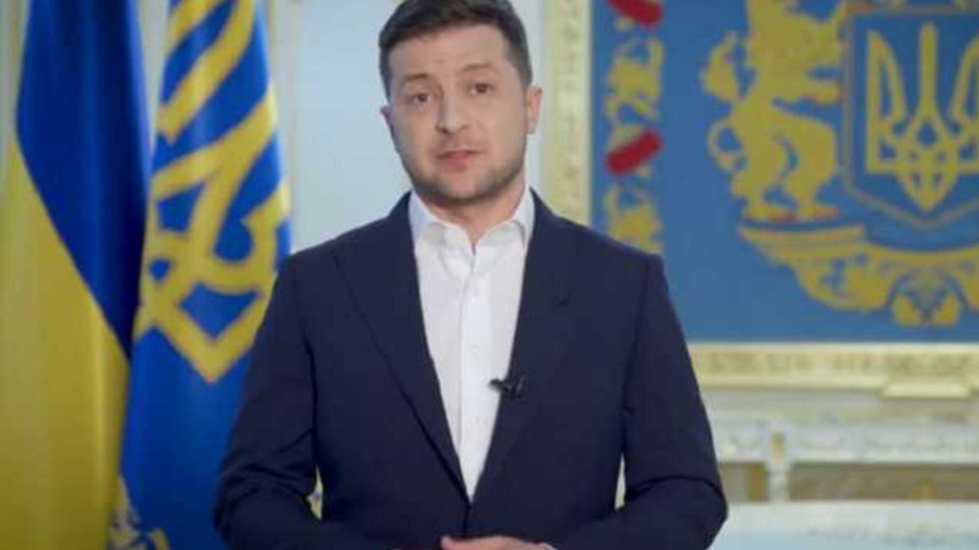Зеленский поблагодарил нардепов за закон о банках и сказал, когда ослабят карантин