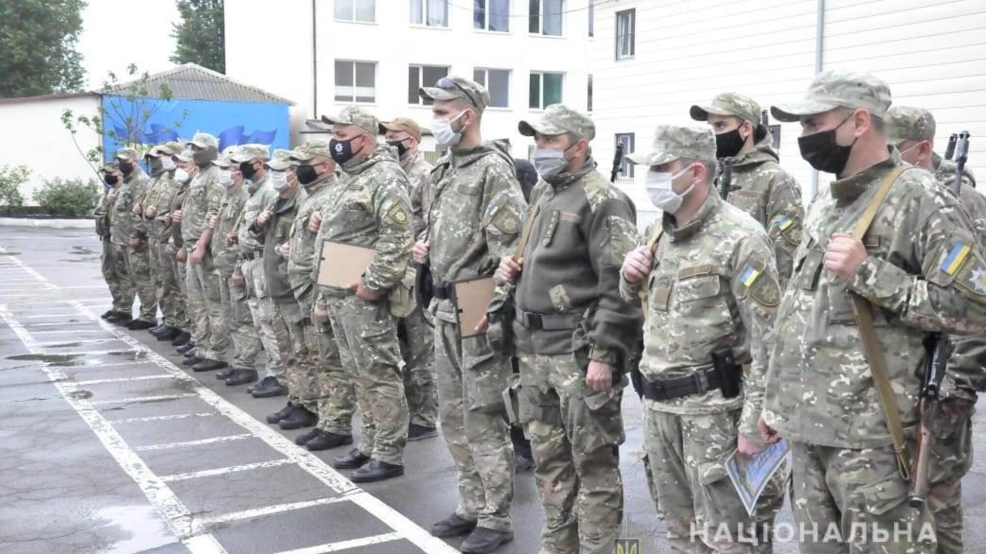 Керівництво поліції відзначило одеських «штормівців», які прибули із зони проведення Операції об’єднаних сил