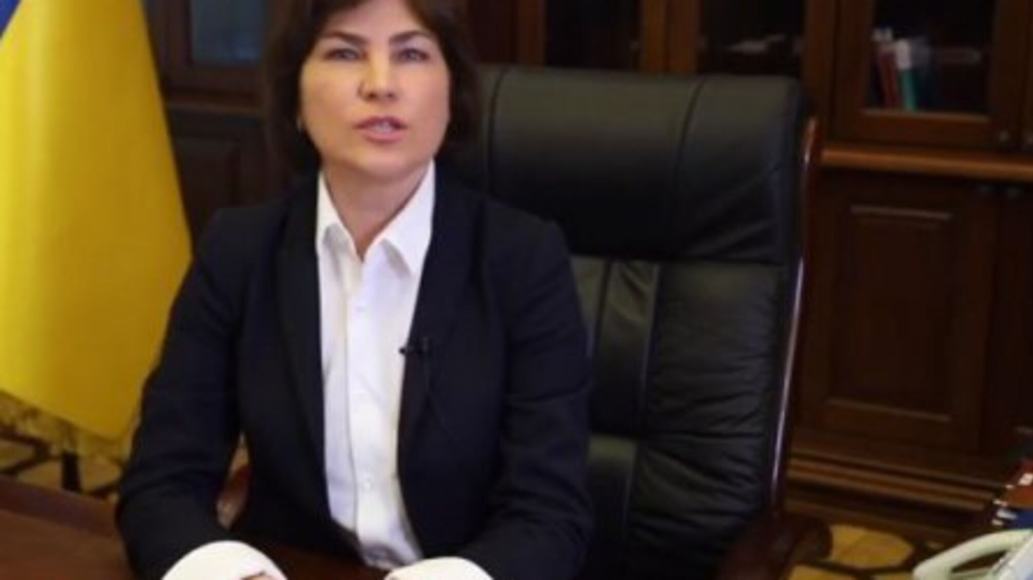 Венедіктова почала записувати відео і зробила заяву про справу Стерненка