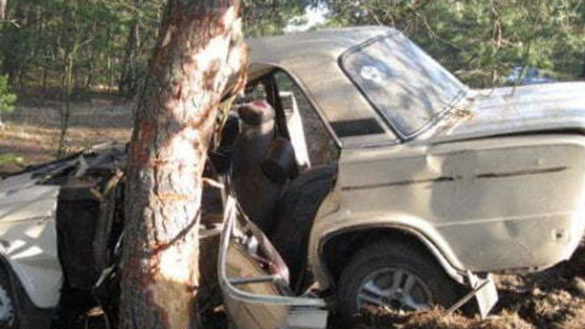 Троє людей загинуло внаслідок зіткнення автівки з деревом