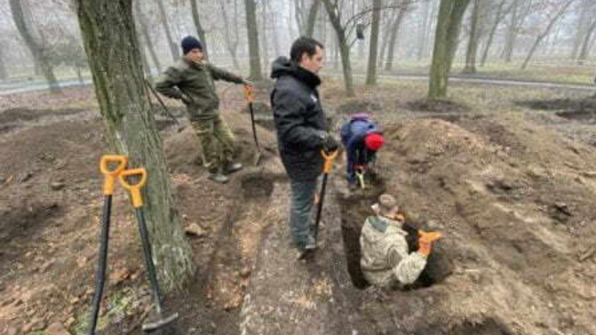 У парку виявили залишки давньої церкви