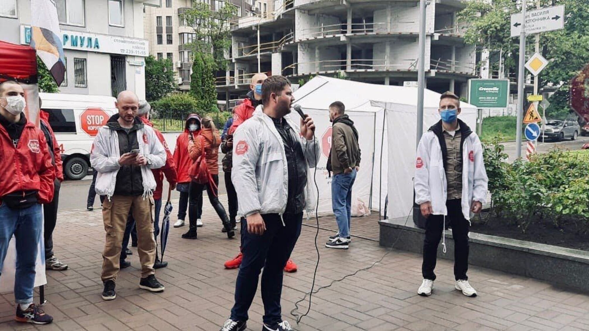 'Ні — тіньовим тендерам 'Укрзалізниці!' — у столиці триває протест