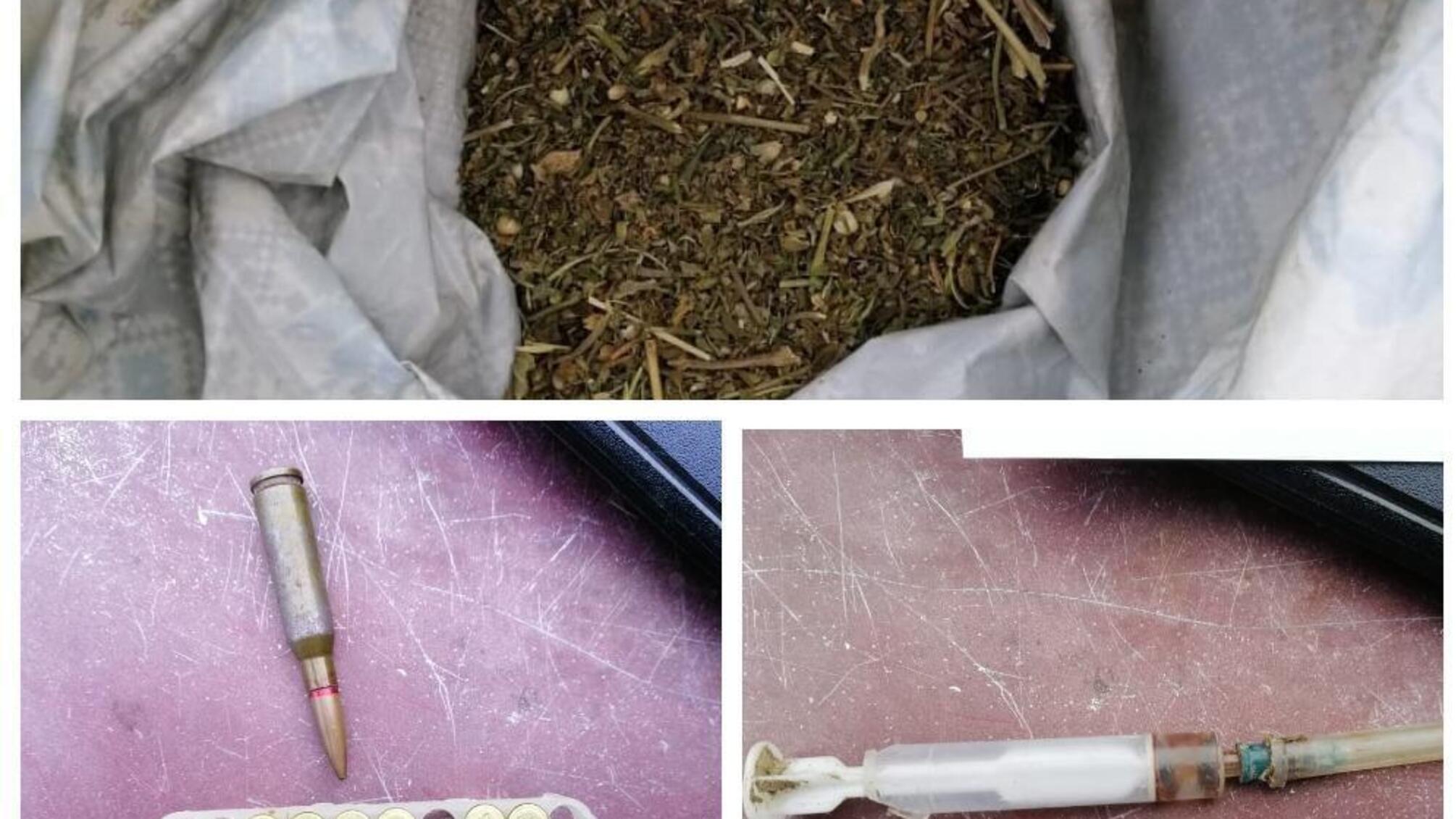 Саратські поліцейські вилучили в місцевого жителя наркотики та бойові припаси