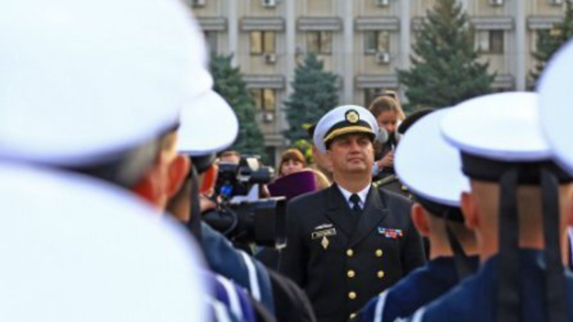 Міністр оборони представив нового командувача ВМС України