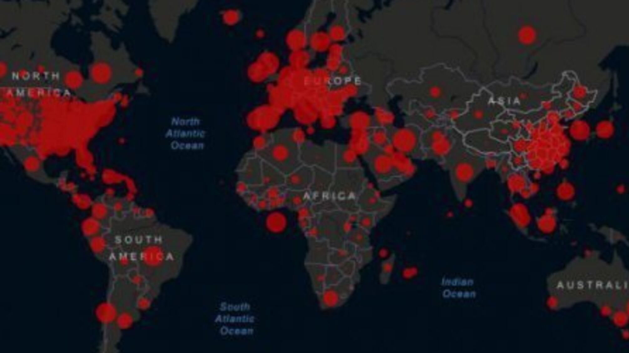Коронавірус у світі не зупиняється: де найбільше хворих та померлих