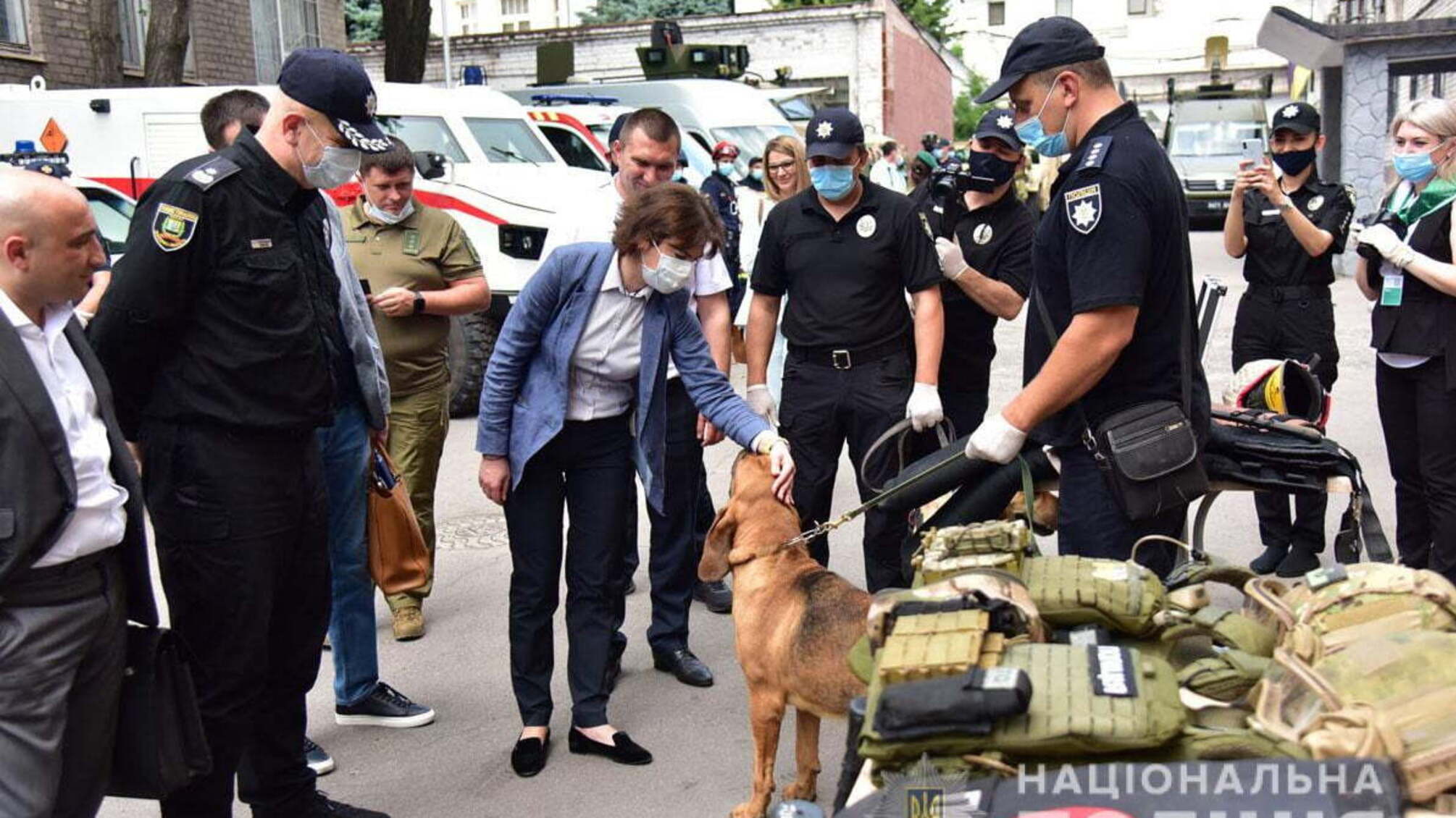 Поліція Донеччини продемонструвала Генеральному прокурору України технології безпеки (ВІДЕО)