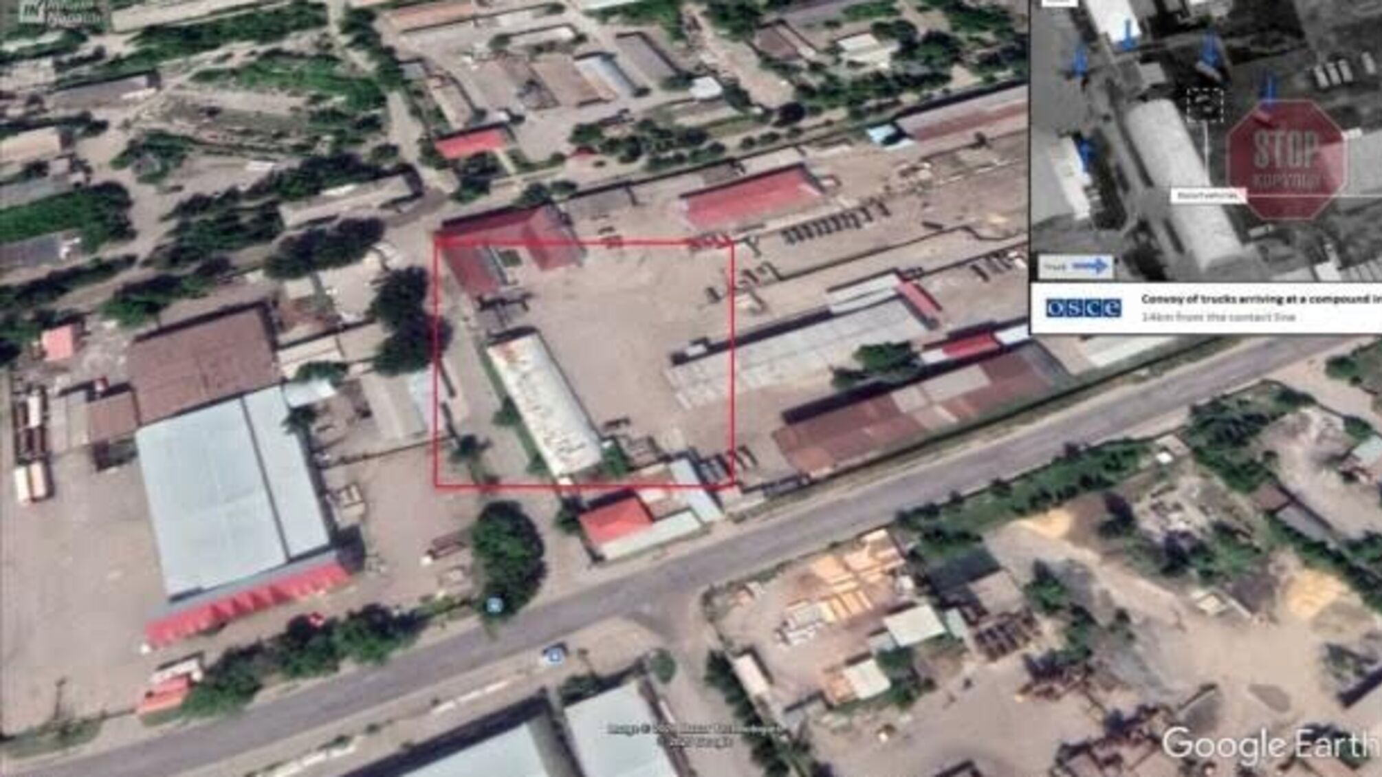 Розвідка показала, де російська техніка перетинає український кордон на Донбасі (фото)