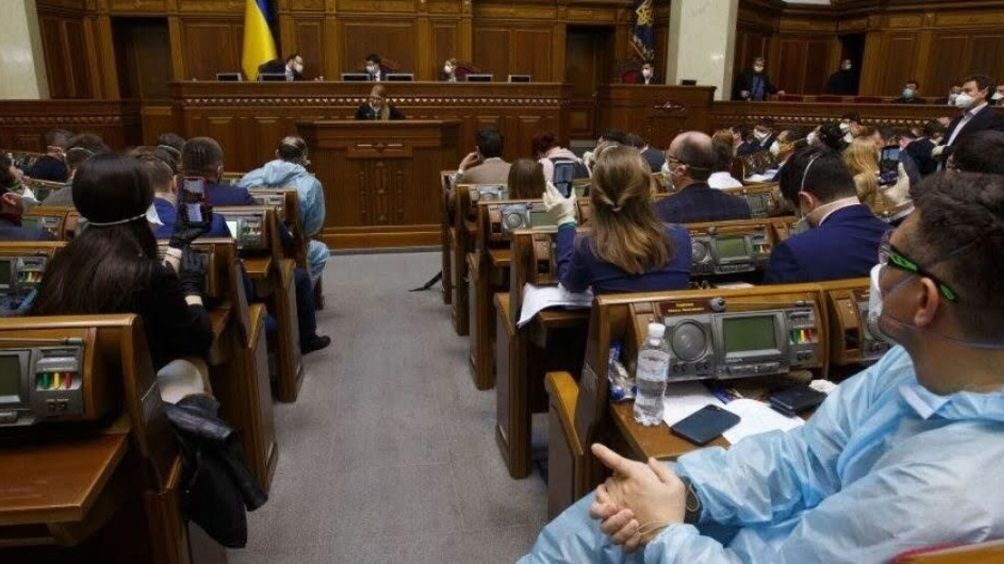 Депутати проголосували за закон 'про референдум' у першому читанні