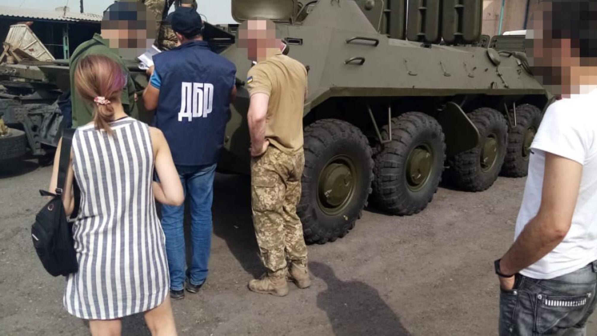 ДБР поверне військовій частині викрадений БТР