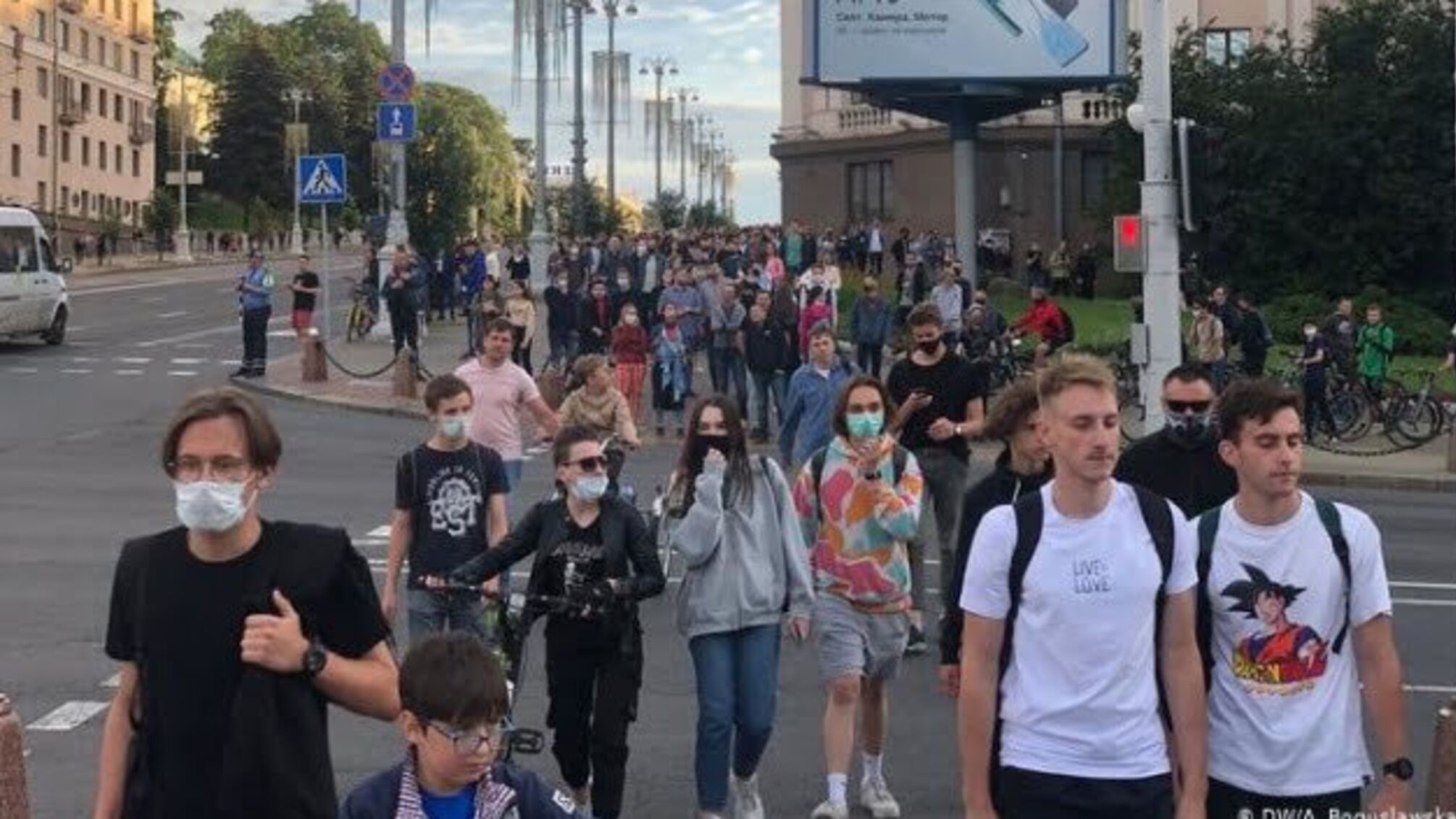 У Мінську пройшли акції на підтримку знятих з виборів суперників Лукашенка