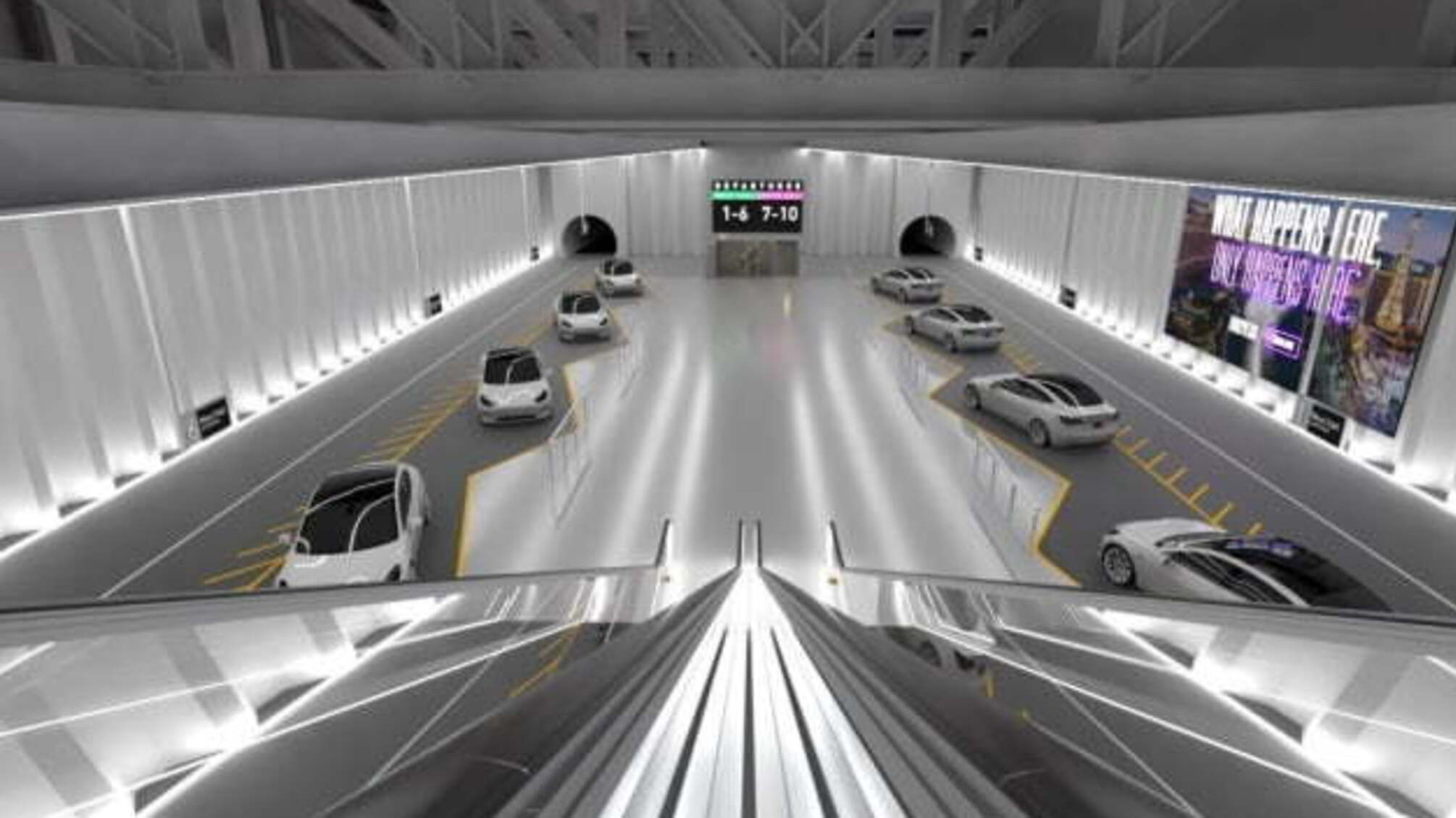 Маск презентував ескіз тунелю під Лас-Вегасом