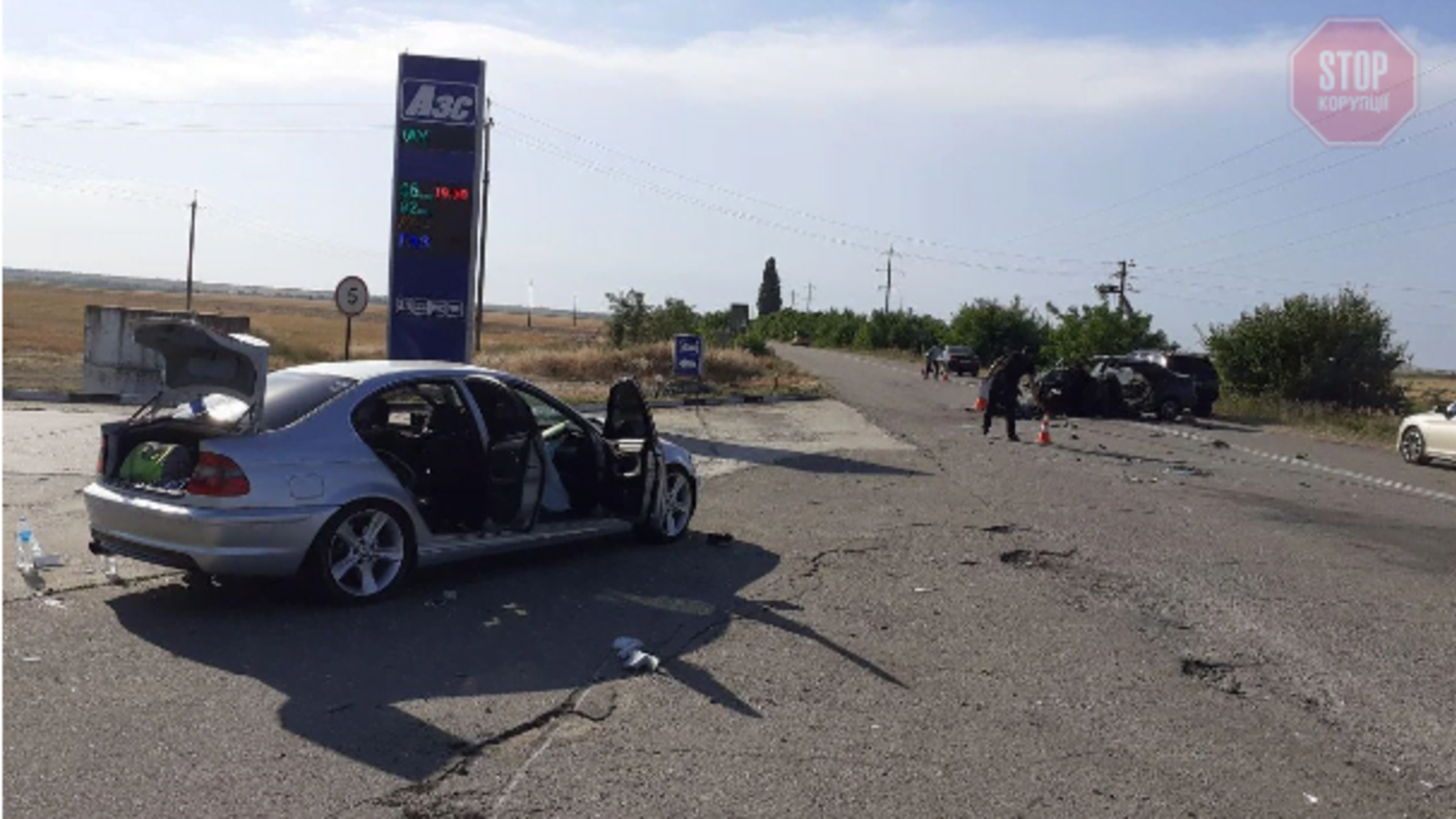 На Запоріжжі сталася ДТП, є постраждалі (фото)