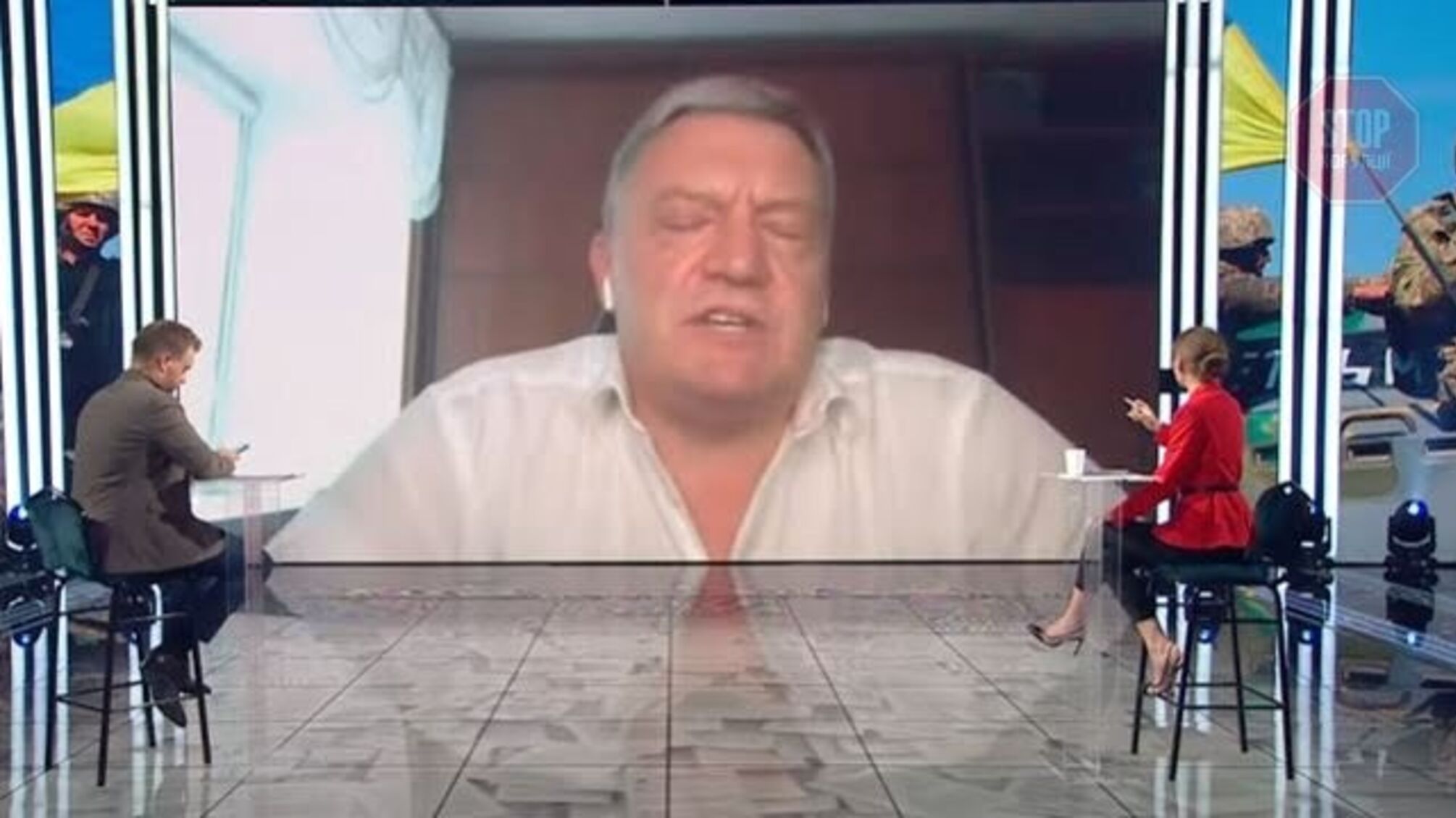 Ведучий одного з телеканалів послав у дупу Гримчака