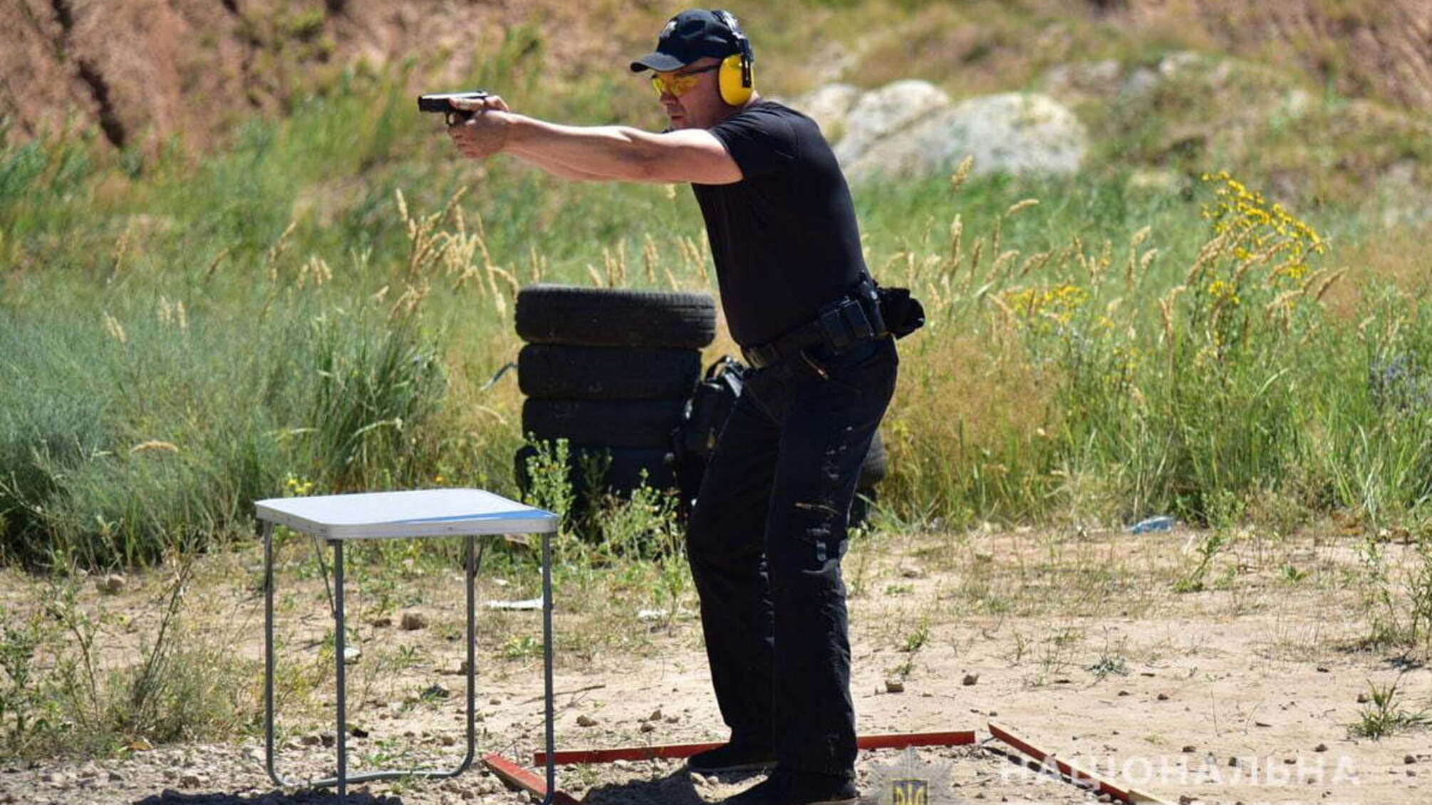 Співробітники Головного управління поліції Донеччини увійшли до трійки кращих в обласних змаганнях зі стрільби