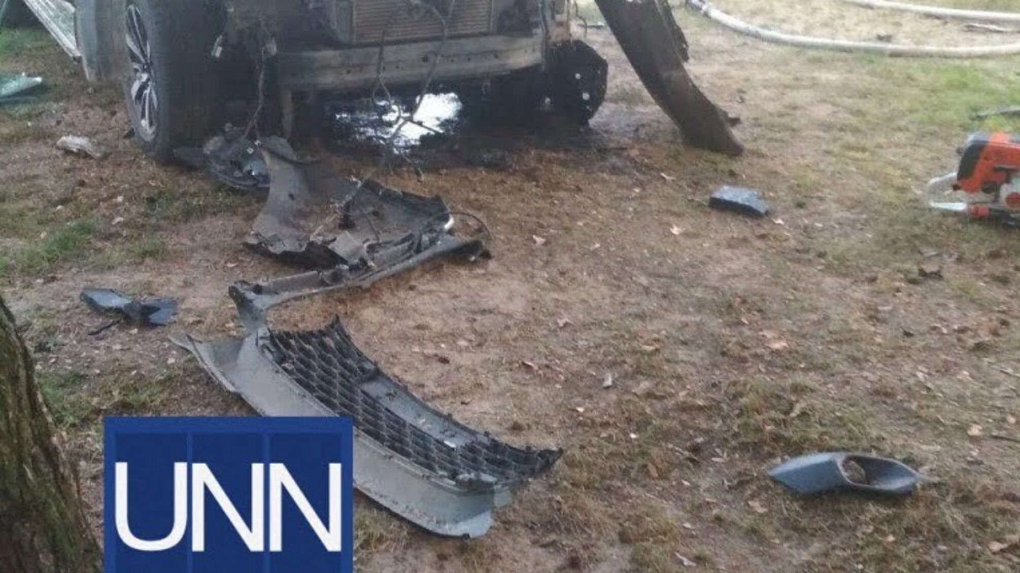 На Львівщині вибухнула автівка: загинув чоловік (фото)