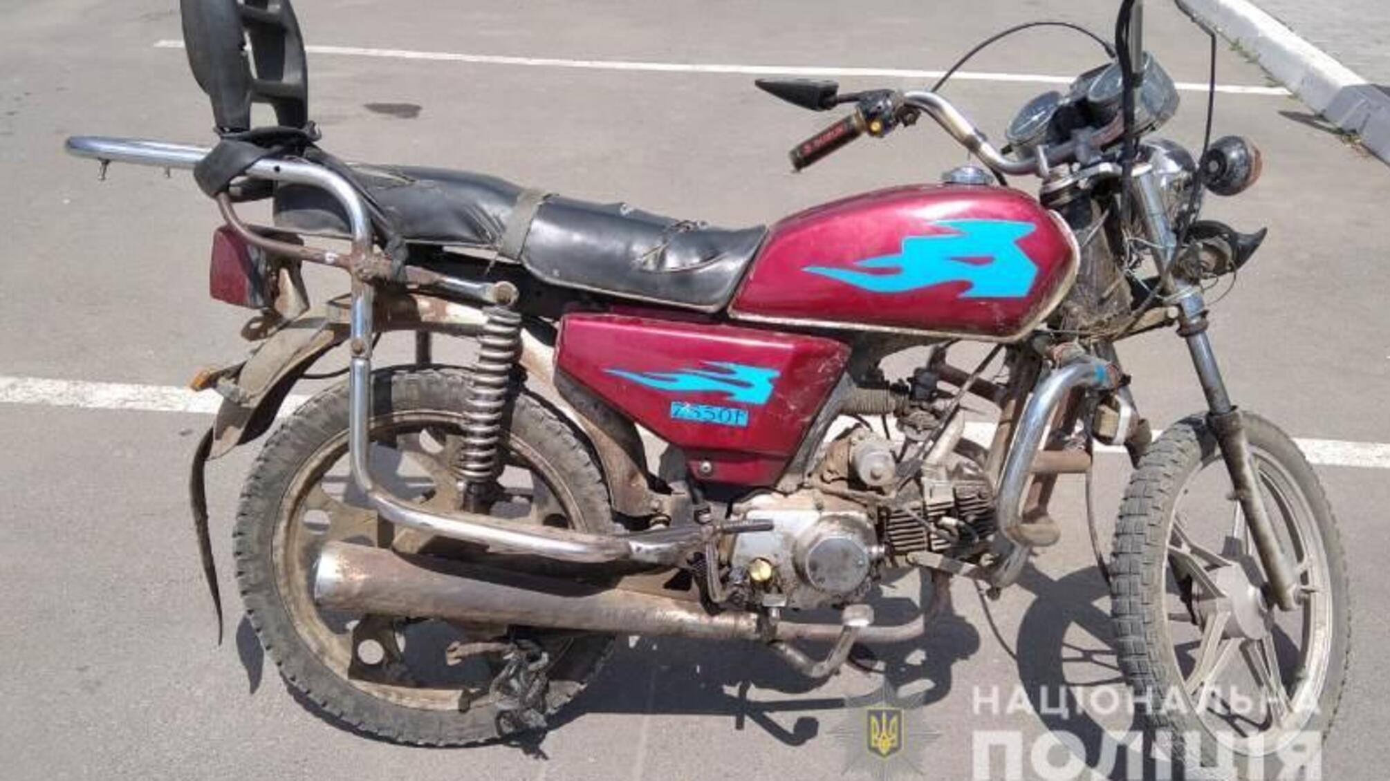 Кілійські поліцейські викрили підозрюваного у незаконному заволодінні мотоциклом