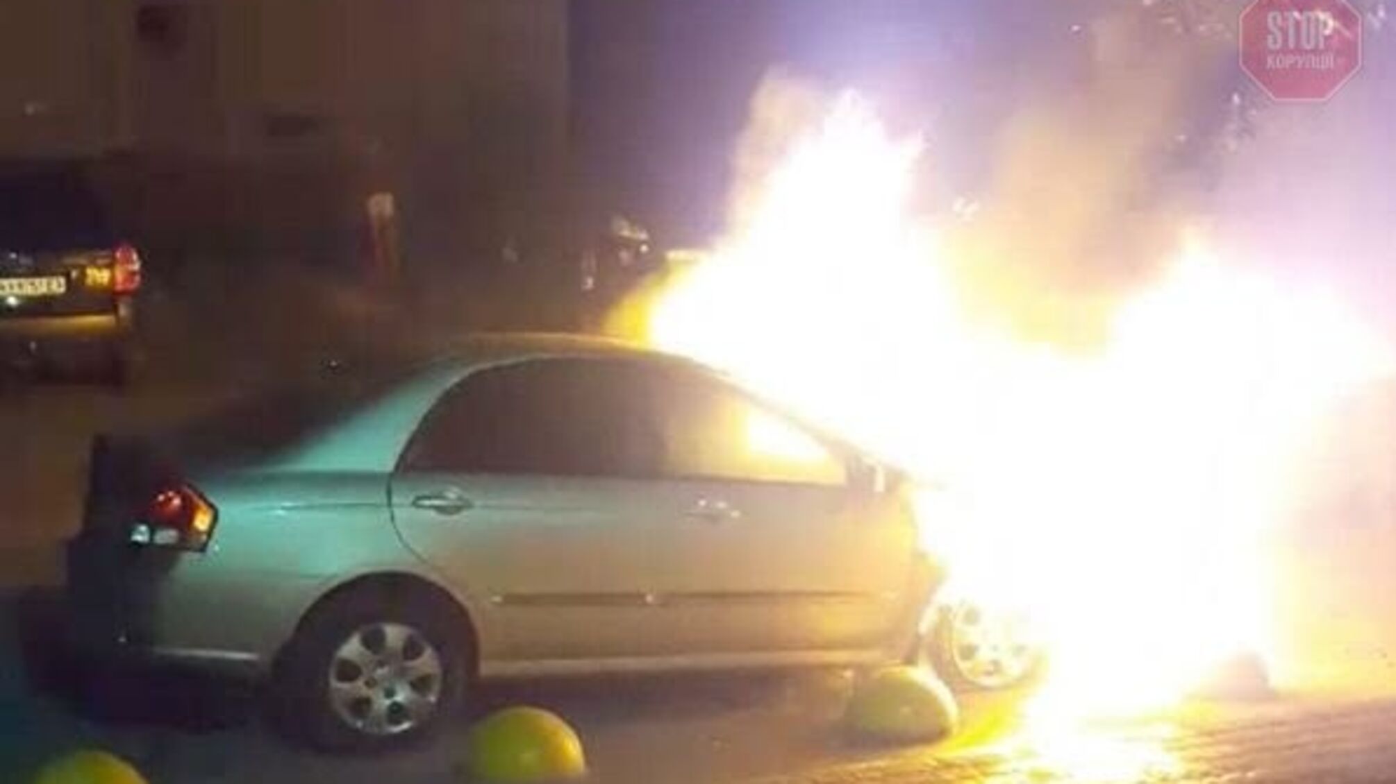 Підпал автомобіля журналістів: поліція затримала підозрюваного
