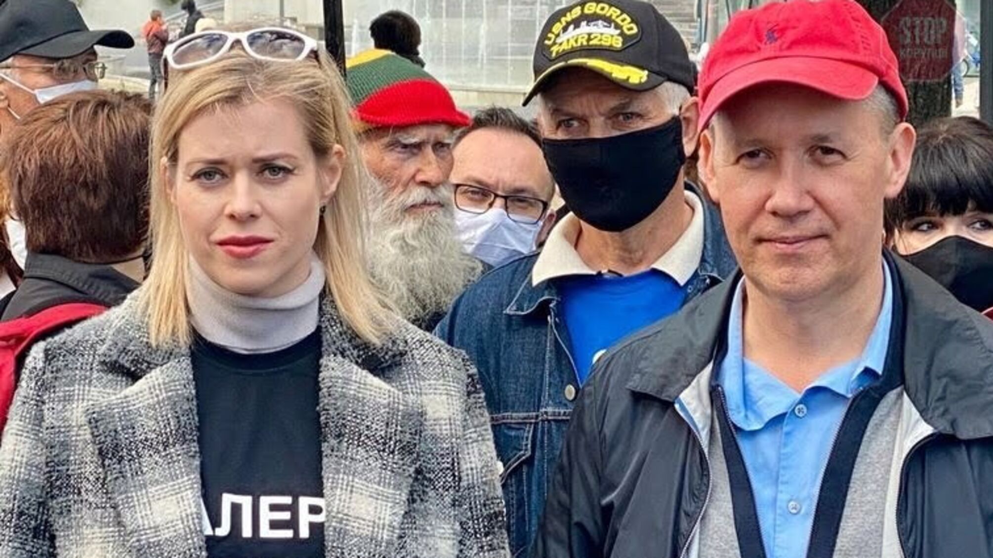Дружина білоруського опозиціонера Цепкала прибула в Україну