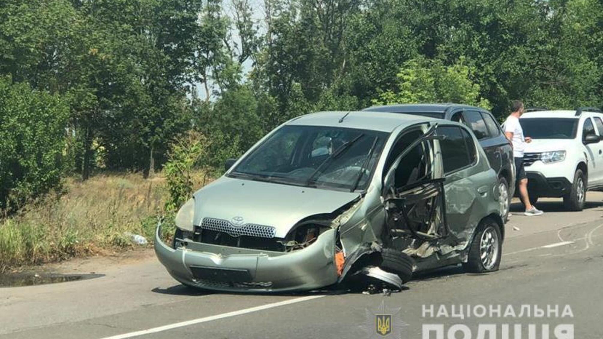 Поліцейські встановлюють обставини ДТП в Лиманському районі