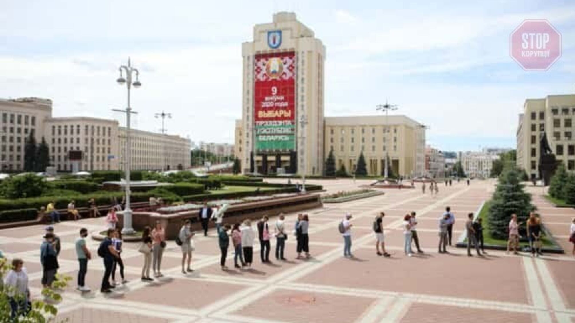 У Білорусі з самого ранку протестувальники виходять на вулиці